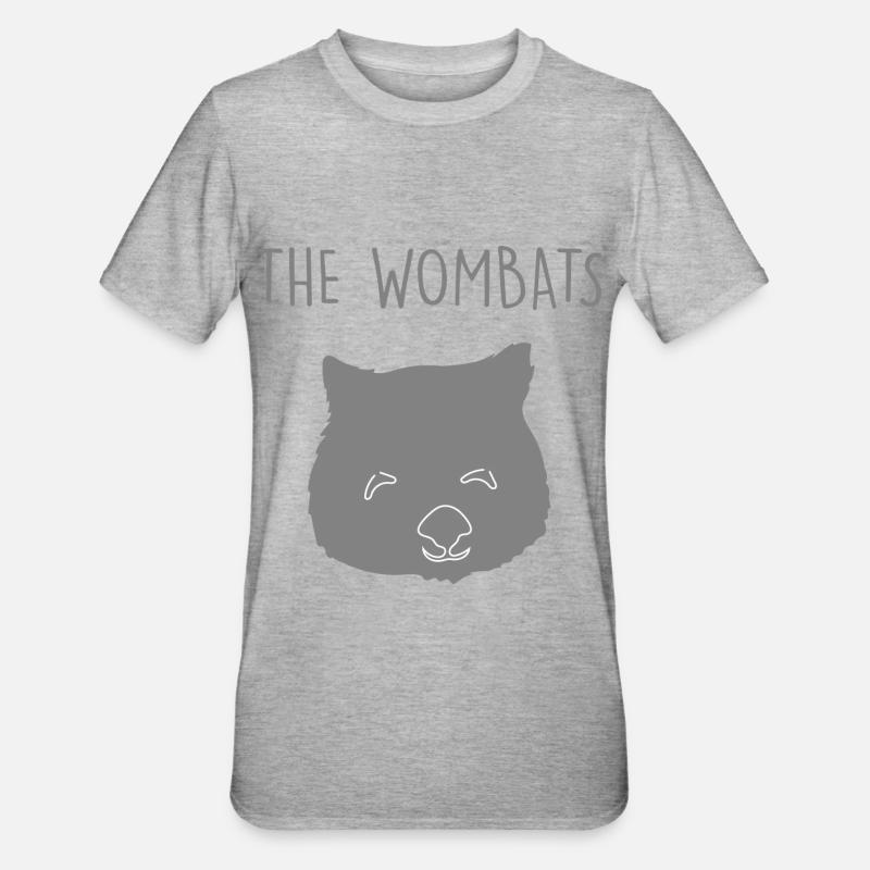 Le Wombat - T-shirt polycoton Unisexe - gris chiné