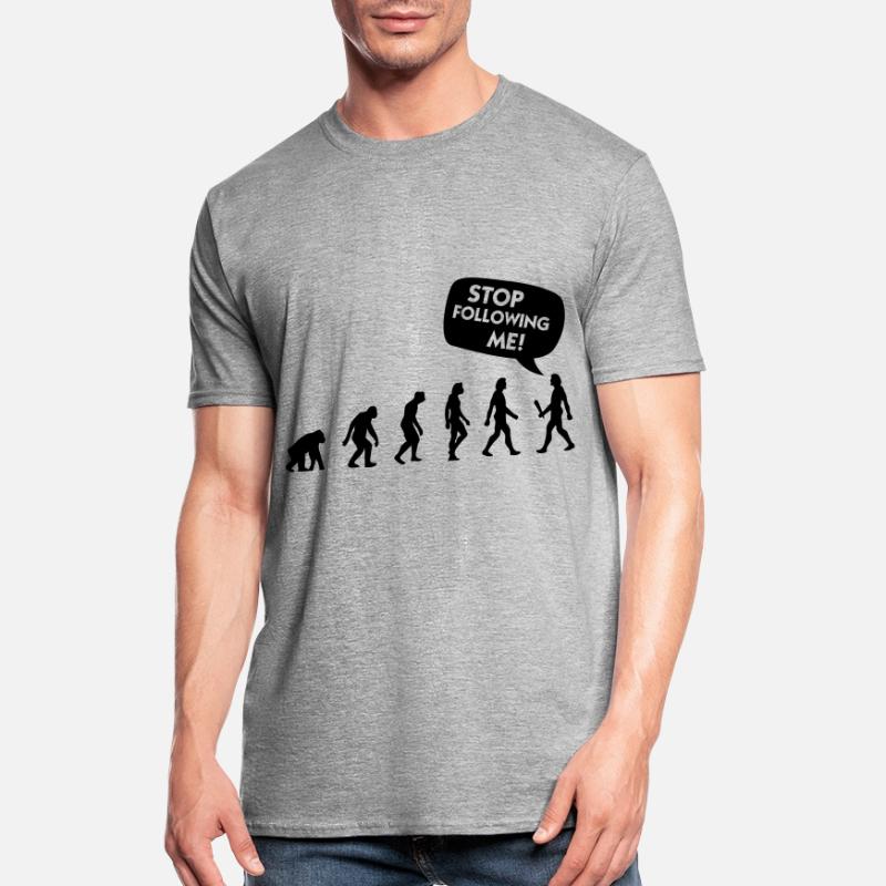 Die Evolution eines Stalkers Unisex Polycotton T-Shirt