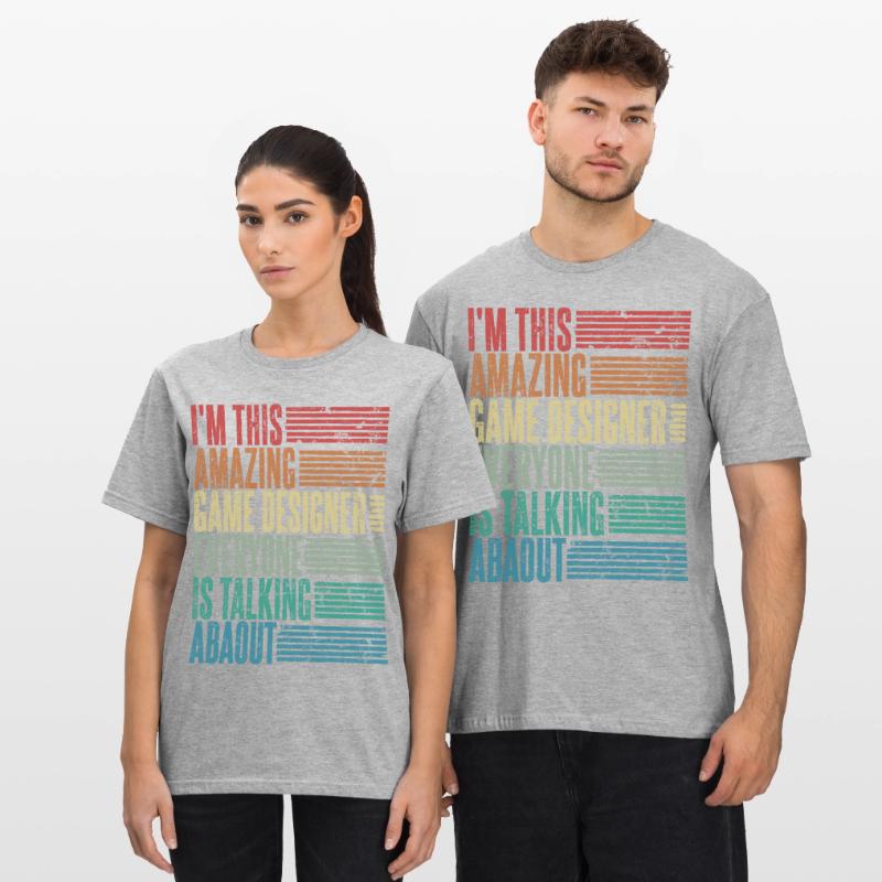 Vintage Developer Game Developer Gift Retro Unisex Polycotton T-Shirt