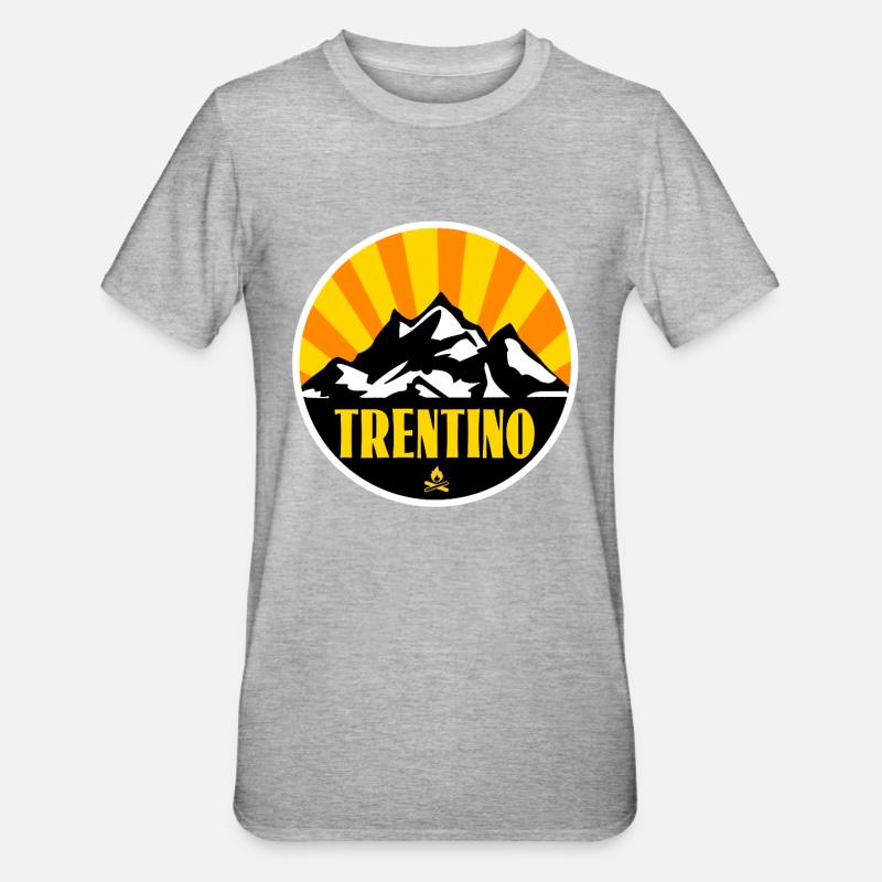 Trentin - T-shirt polycoton Unisexe - gris chiné