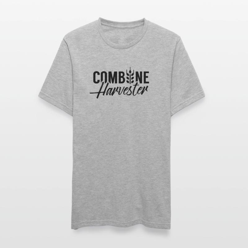 Moissonneuses-batteuses chauffeur moisson machine agricole moissonneuse-batteuse T-shirt polycoton Unisexe