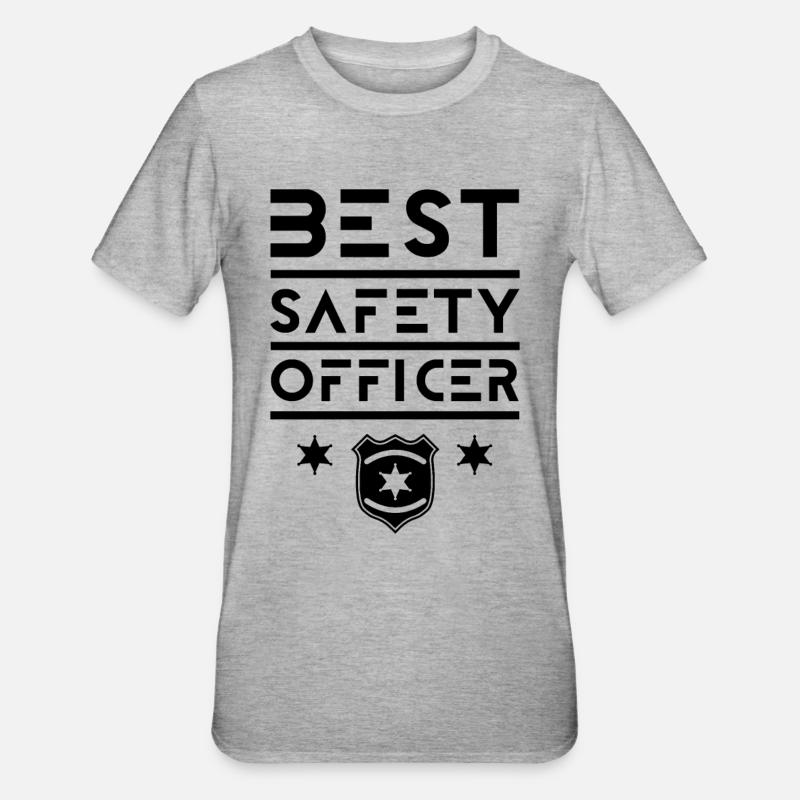 Meilleur agent de sécurité sécurité - T-shirt polycoton Unisexe - gris chiné