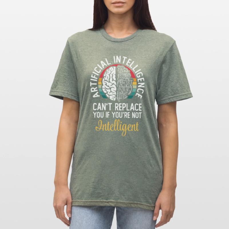 Artificial Intelligence Algorithm Brain Unisex Polycotton T-Shirt