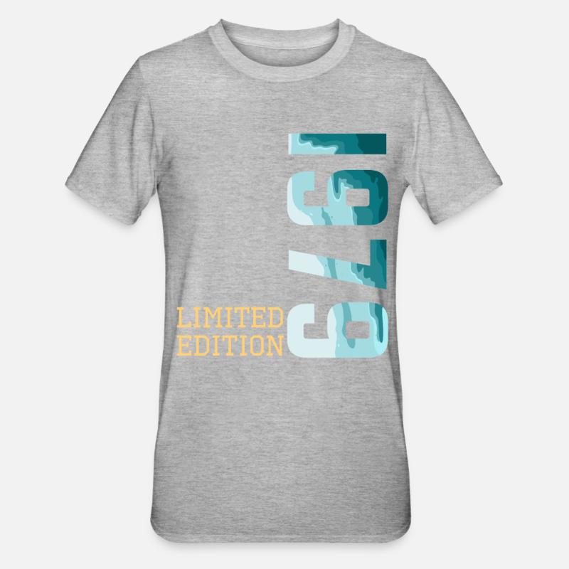 1979 Édition limitée - T-shirt polycoton Unisexe - gris chiné