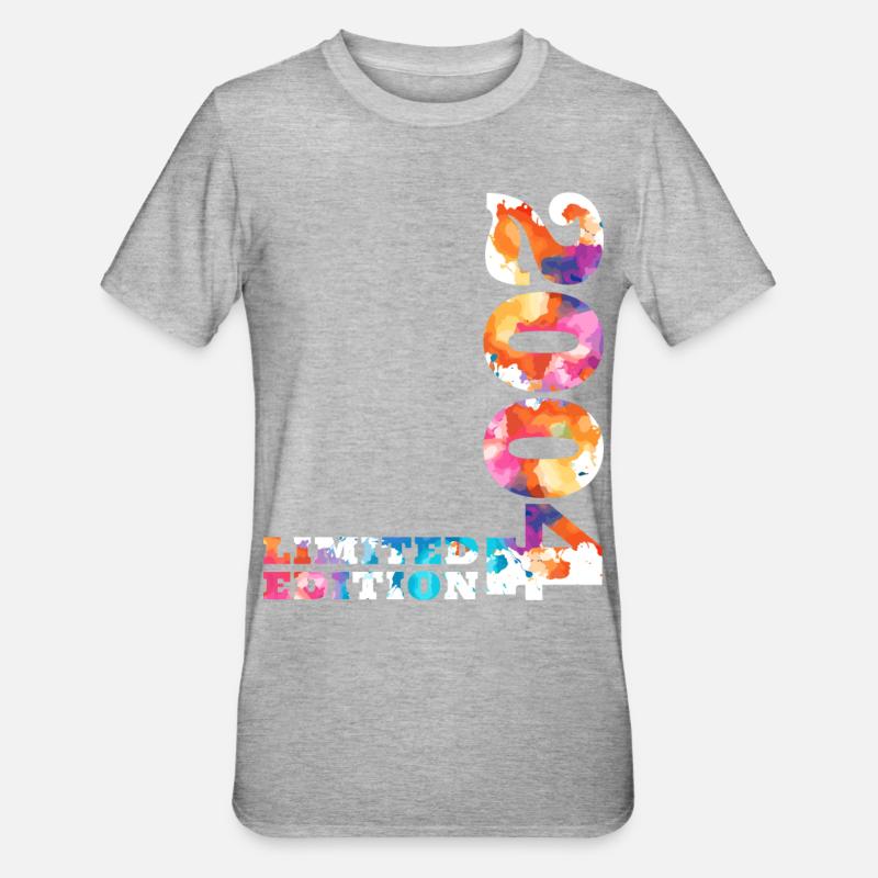 Édition limitée 2004 - T-shirt polycoton Unisexe - gris chiné