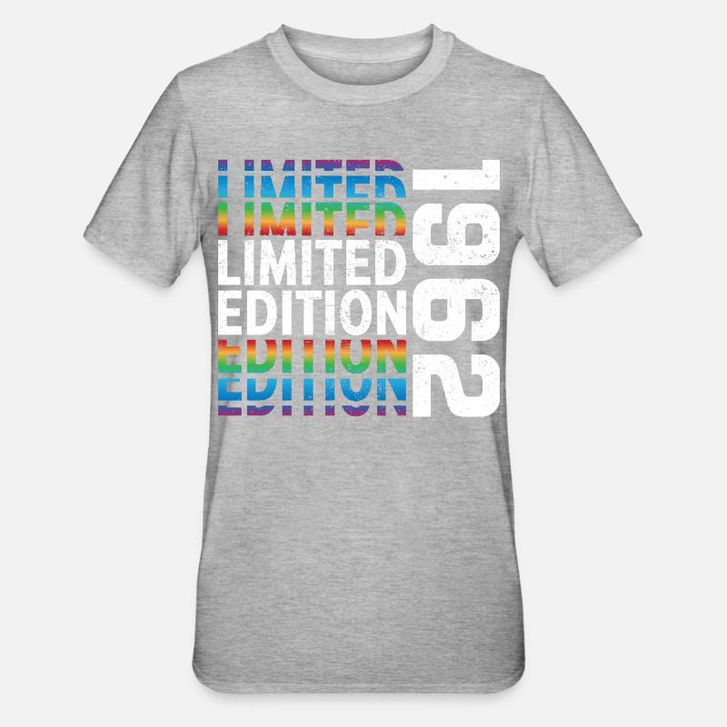 Edition limitée 1962 - T-shirt polycoton Unisexe - gris chiné