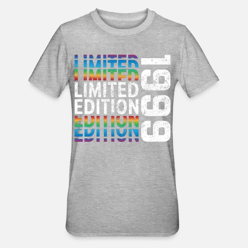 Edition Limitée 1999 - T-shirt polycoton Unisexe - gris chiné