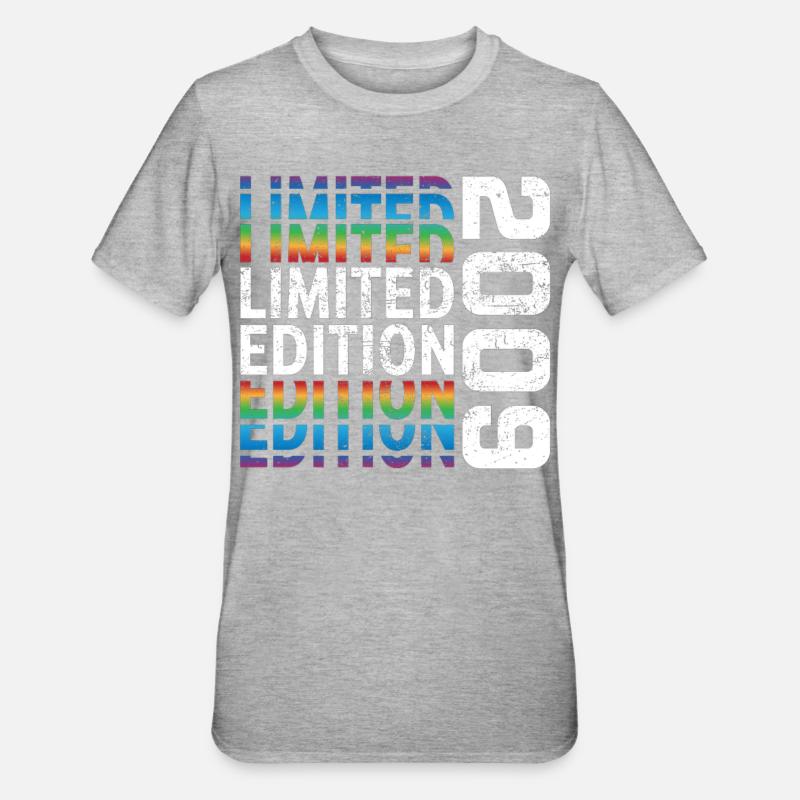 Edition limitée 2009 - T-shirt polycoton Unisexe - gris chiné