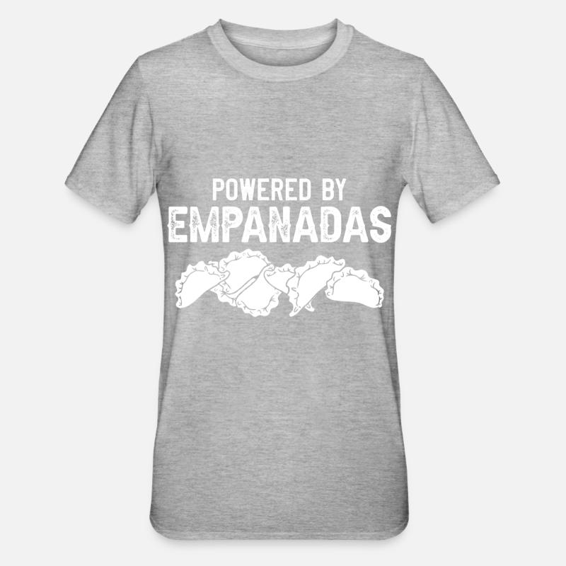 Empanada Argentine Dumpling Espagne - T-shirt polycoton Unisexe - gris chiné