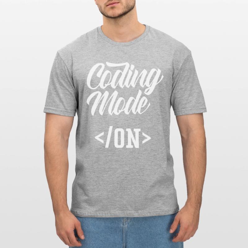 Mode de programmation Un codeur de programmeur de codage T-shirt polycoton Unisexe