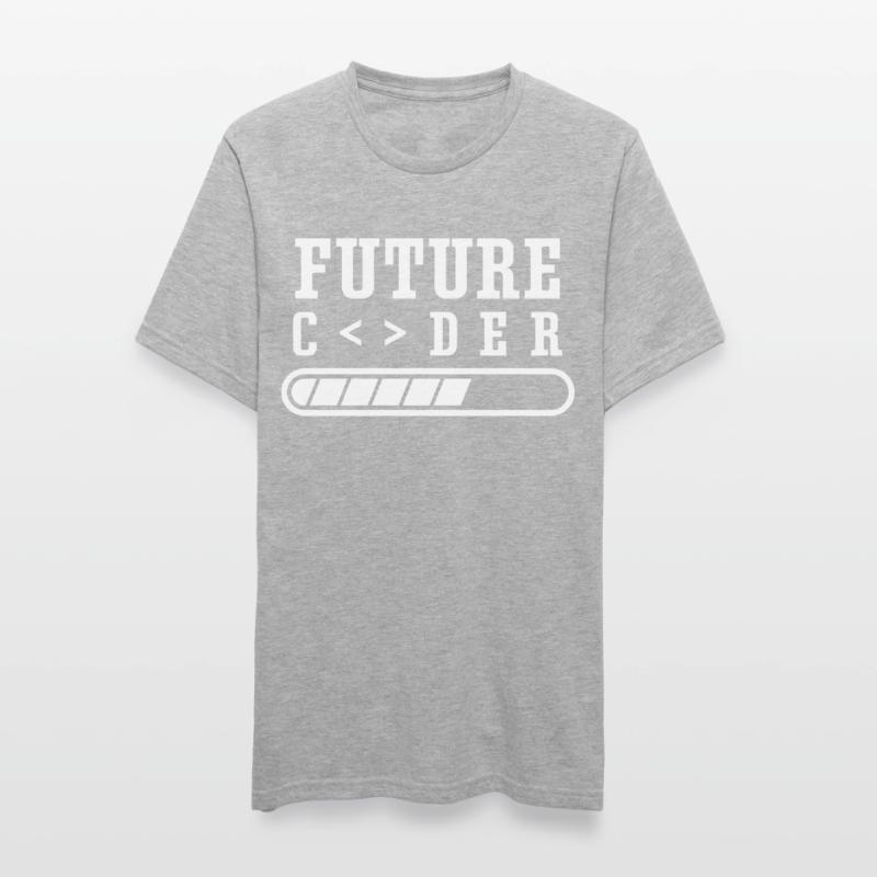 Zukünftiger Coder Programmierer Coding Code Unisex Polycotton T-Shirt