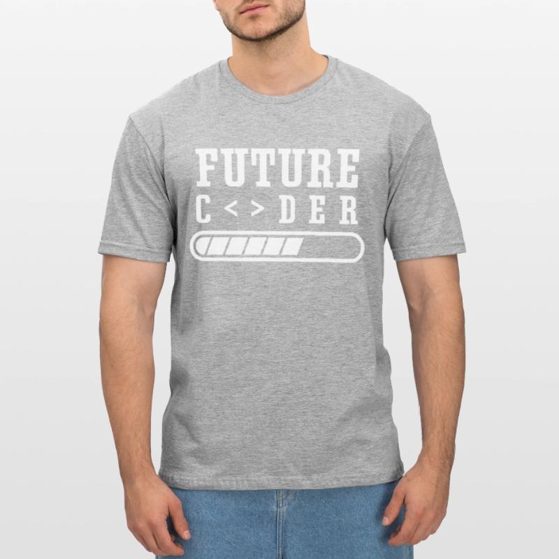 Zukünftiger Coder Programmierer Coding Code Unisex Polycotton T-Shirt