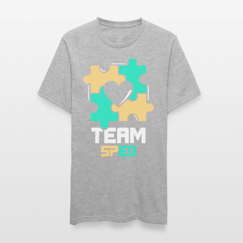 Équipe Enseignante en éducation de l’enfance en difficulté Profession de l’éducation de l’enfance en difficulté T-shirt polycoton Unisexe