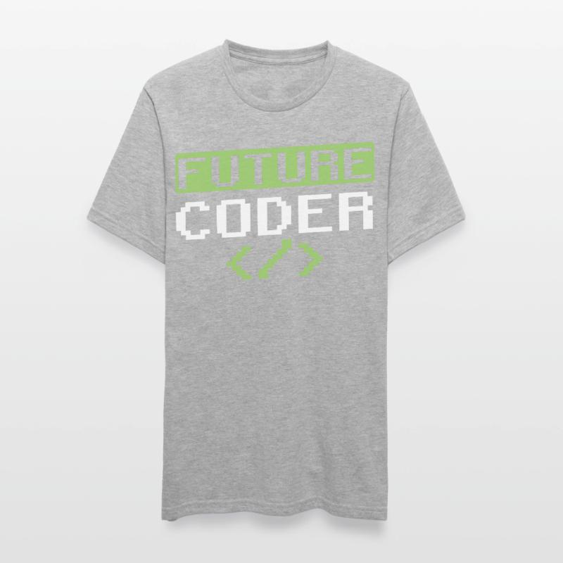 Zukünftiger Coder Coding Programmierer Code Unisex Polycotton T-Shirt