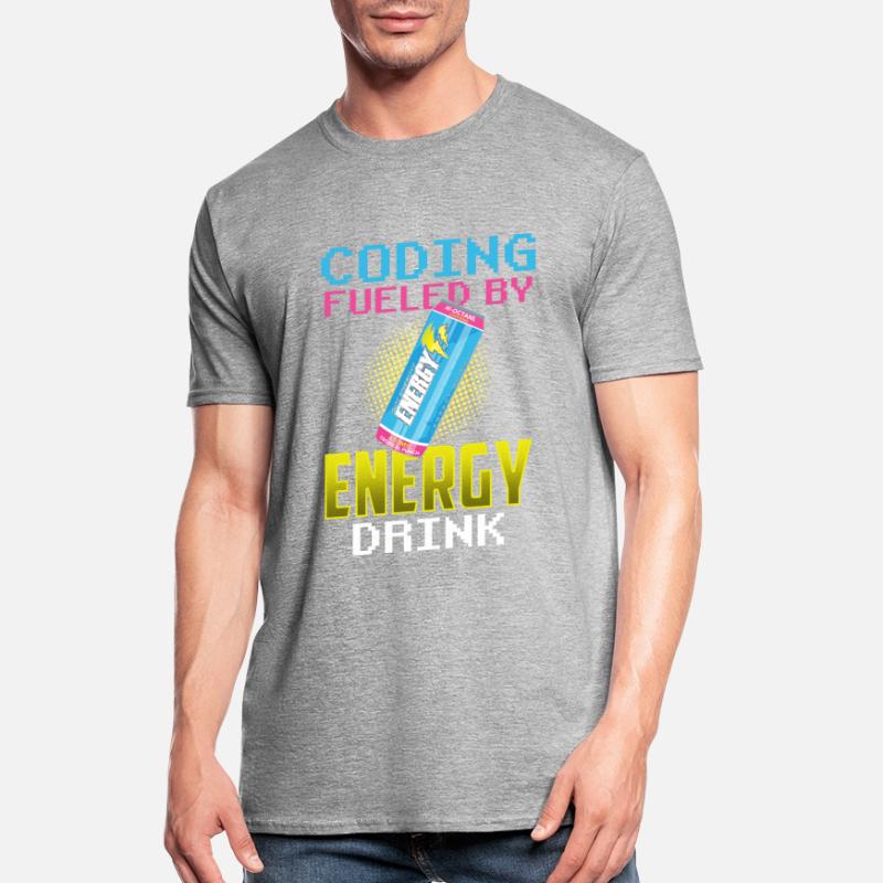 Programmation avec le code de codage Energydrinks Coder T-shirt polycoton Unisexe