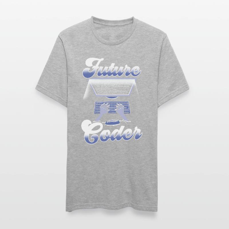 Zukünftiger Coder Code Programmierer Coding Unisex Polycotton T-Shirt