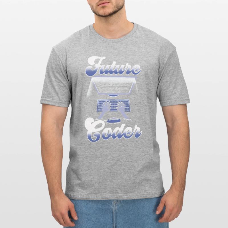 Zukünftiger Coder Code Programmierer Coding Unisex Polycotton T-Shirt