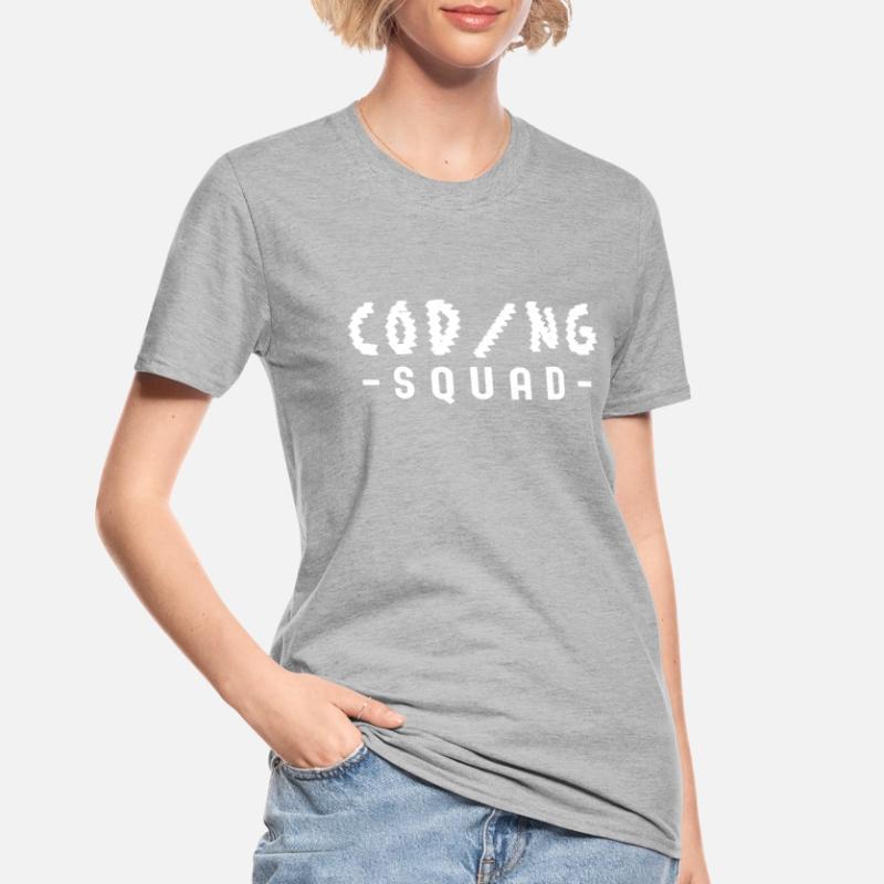 Coding Team Programmierer Programmieren Coder Unisex Polycotton T-Shirt