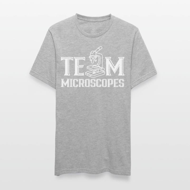 Équipe Microscopes Microscopes Microscope Dictons T-shirt polycoton Unisexe