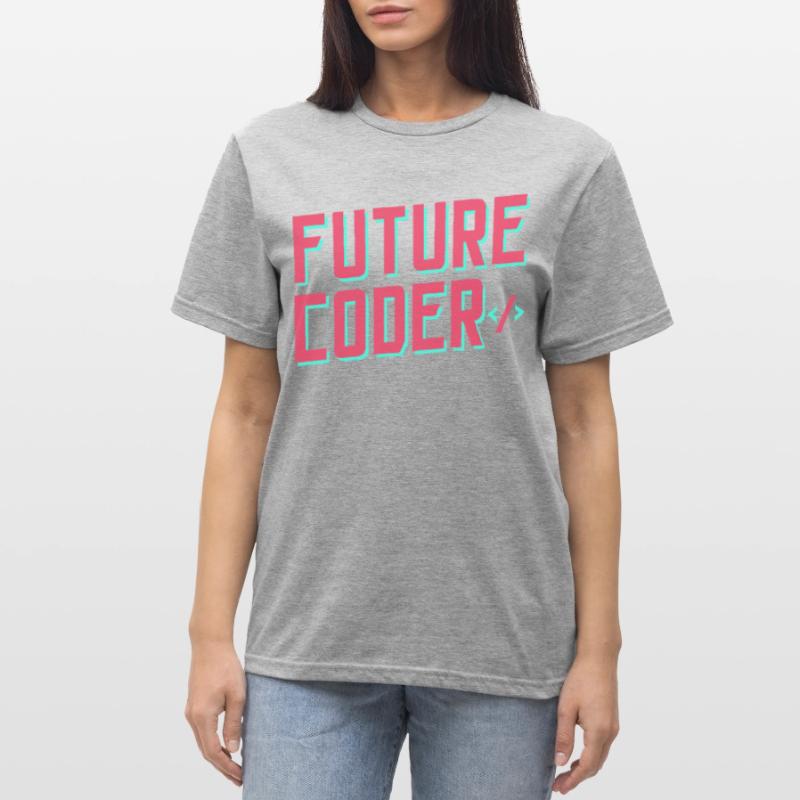 Future Coder Coding Code Programmer Unisex Polycotton T-Shirt
