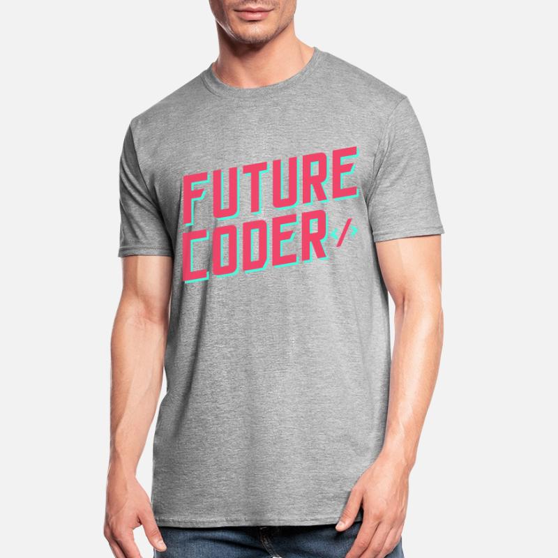Programmeur de code de codage du futur codeur T-shirt polycoton Unisexe