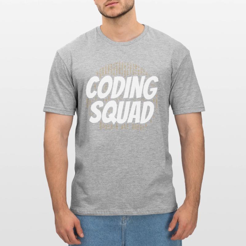 Coding Team Programmierer Programmieren Coder Unisex Polycotton T-Shirt