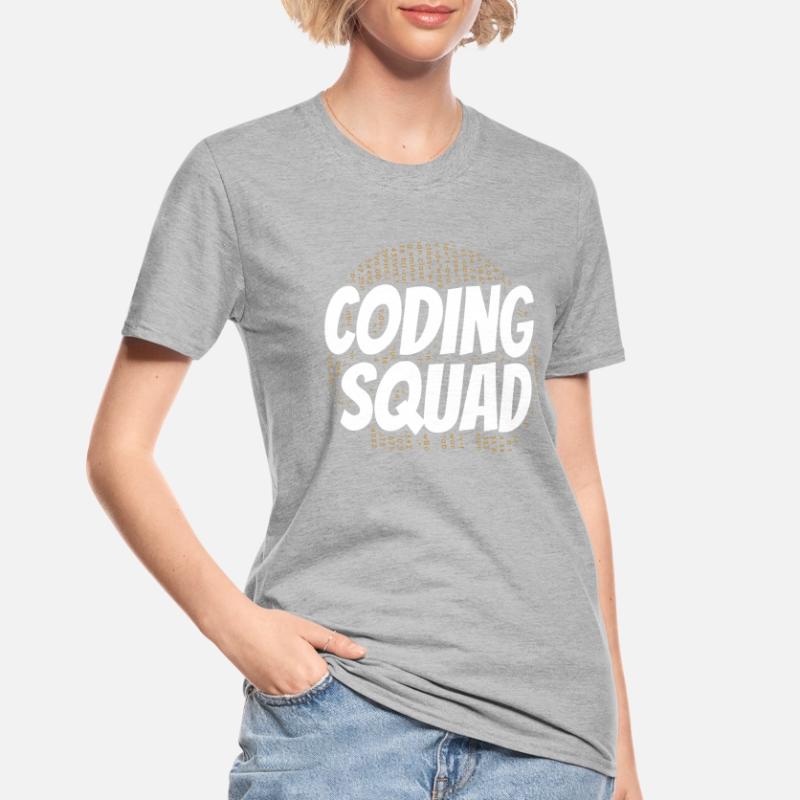 Coding Team Programmierer Programmieren Coder Unisex Polycotton T-Shirt