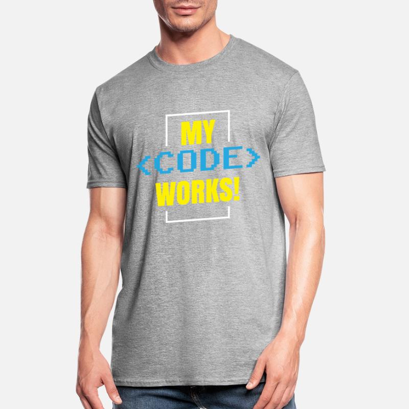 Mein Code Funktioniert Programmieren Coding Coder Unisex Polycotton T-Shirt