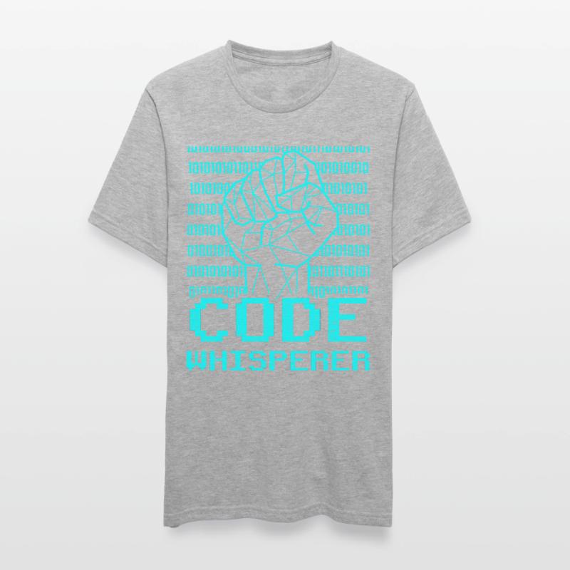 Code Flüsterer Coding Coder Programmierer Unisex Polycotton T-Shirt