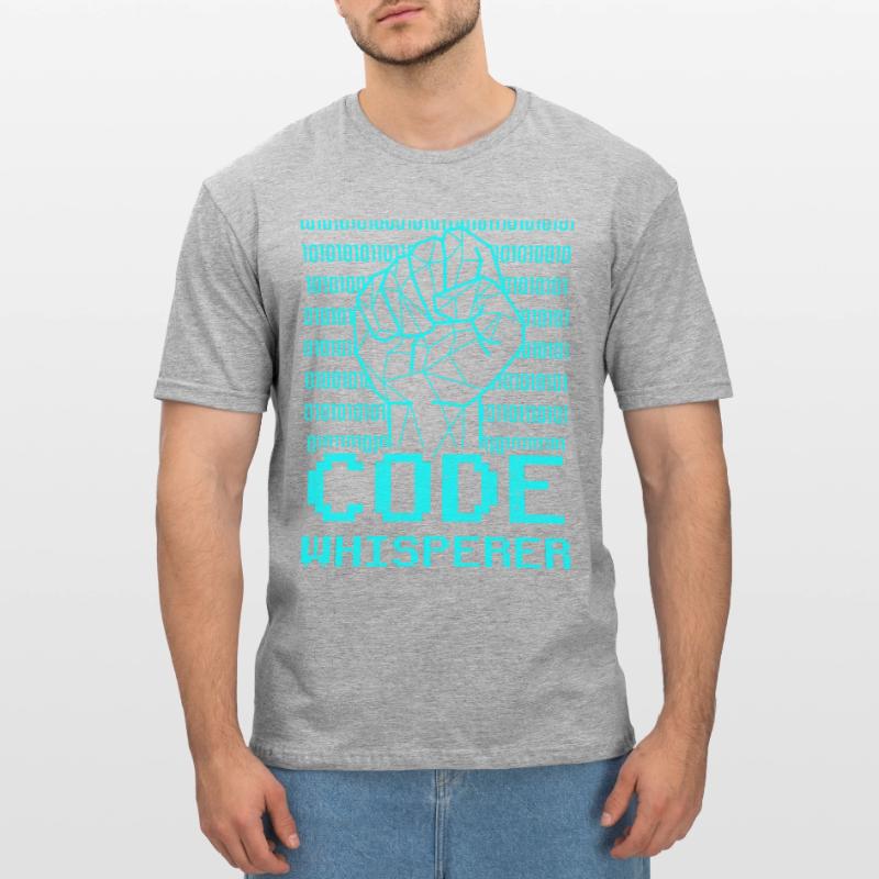 Code Flüsterer Coding Coder Programmierer Unisex Polycotton T-Shirt