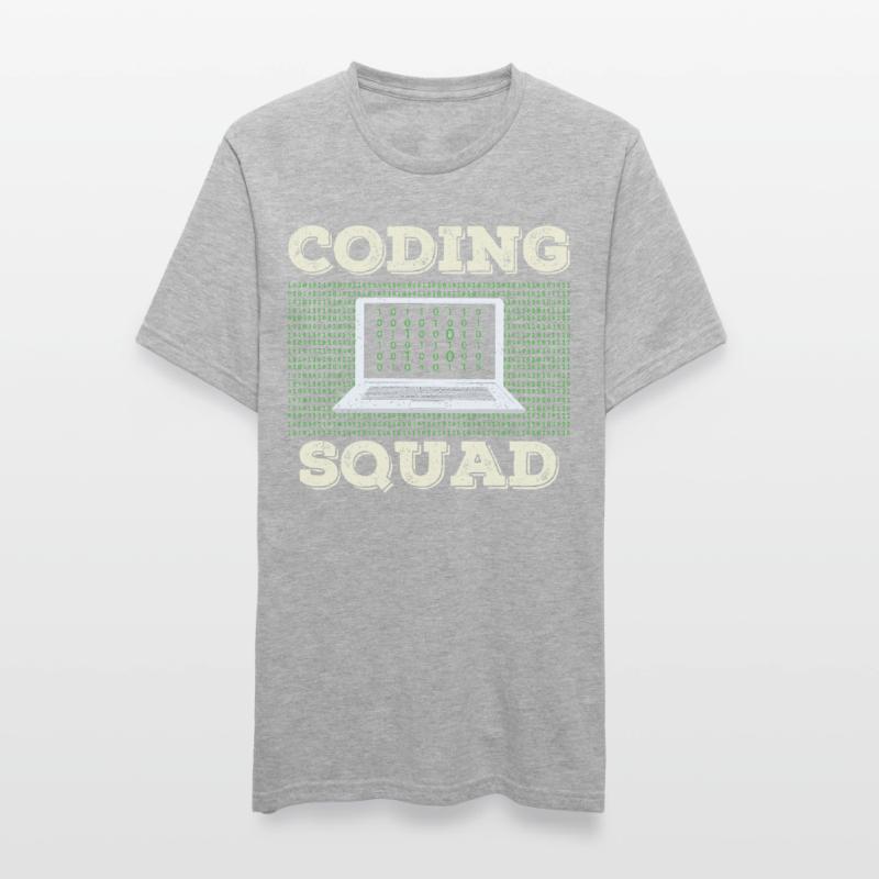 Coding Team Programmierer Coder Programmieren Unisex Polycotton T-Shirt