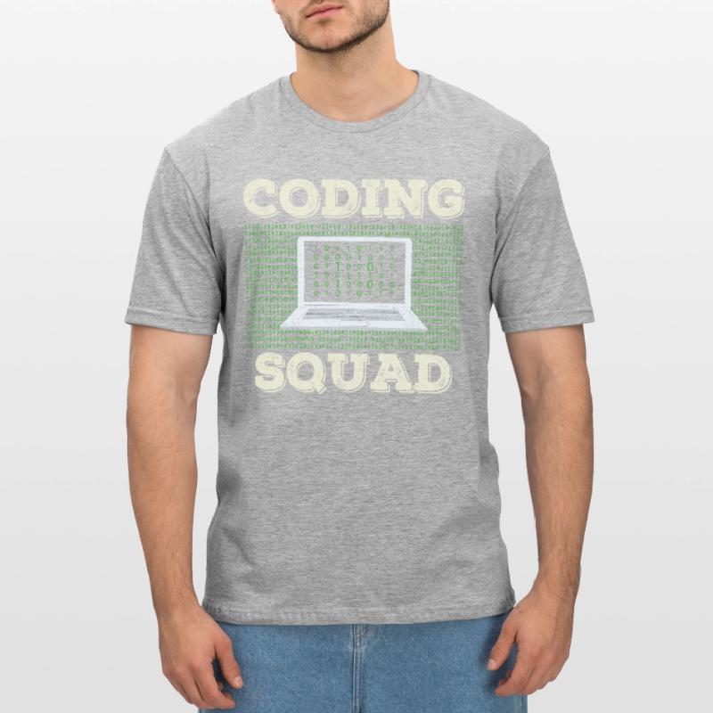 Coding Team Programmierer Coder Programmieren Unisex Polycotton T-Shirt