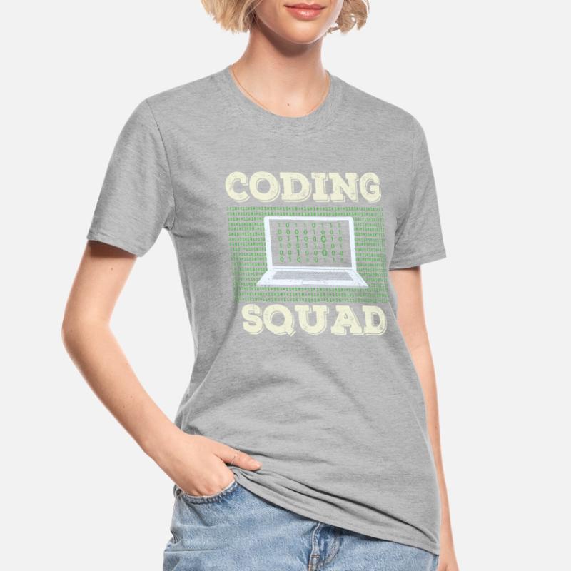 Coding Team Programmierer Coder Programmieren Unisex Polycotton T-Shirt