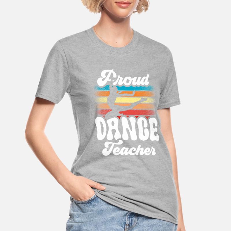 Fier professeur de danse École de danse Professeur de danse Professeur de danse T-shirt polycoton Unisexe