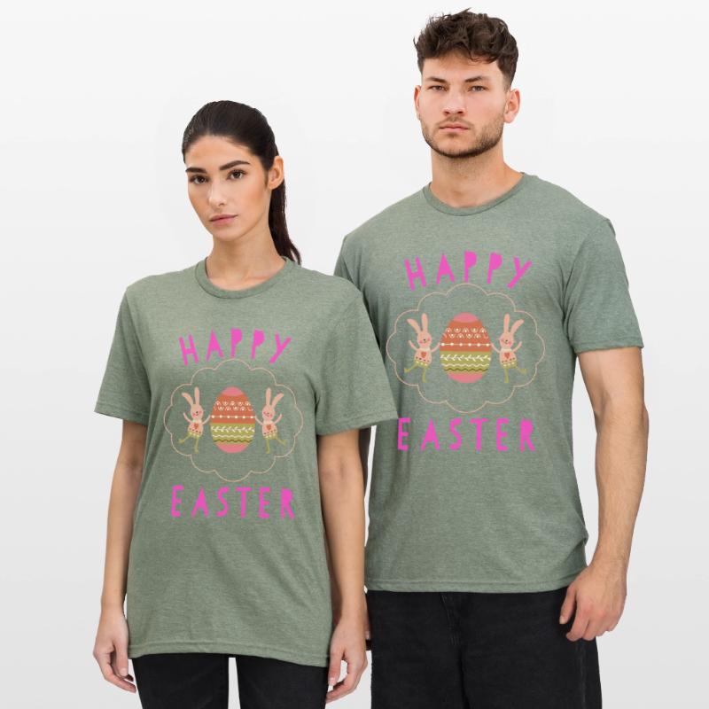 Easter Easter Easter Easter Easter Easter Easter Unisex Polycotton T-Shirt