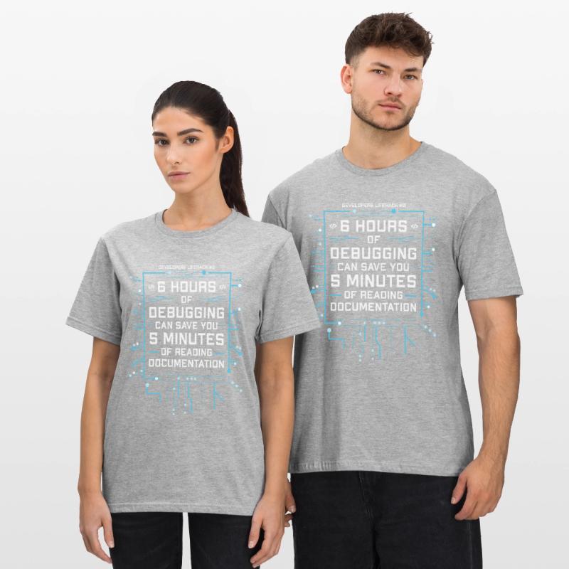 Programmierer Humor Coding Witze Entwickler Unisex Polycotton T-Shirt
