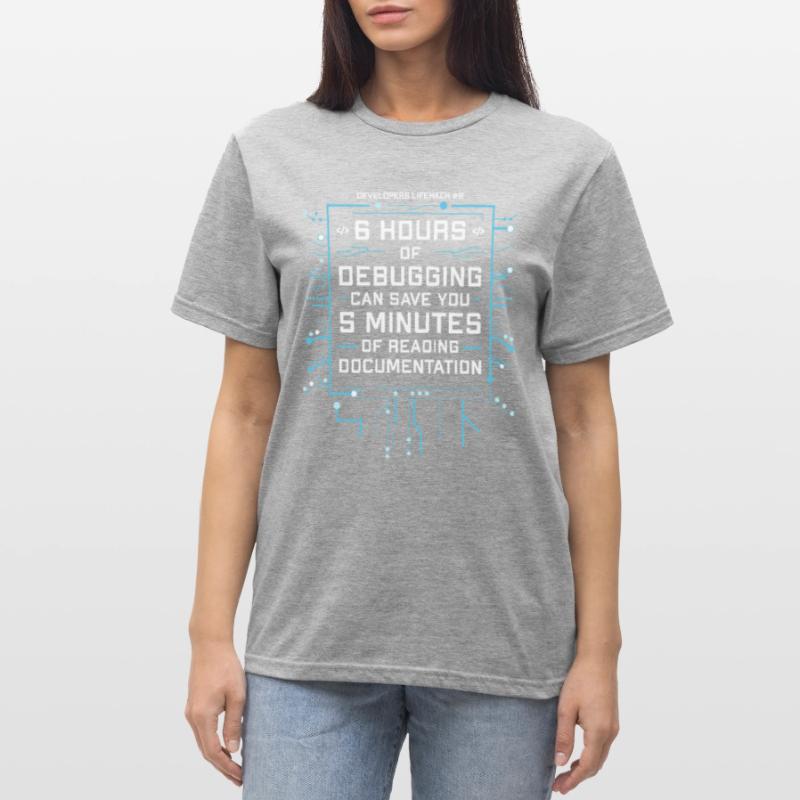 Programmierer Humor Coding Witze Entwickler Unisex Polycotton T-Shirt