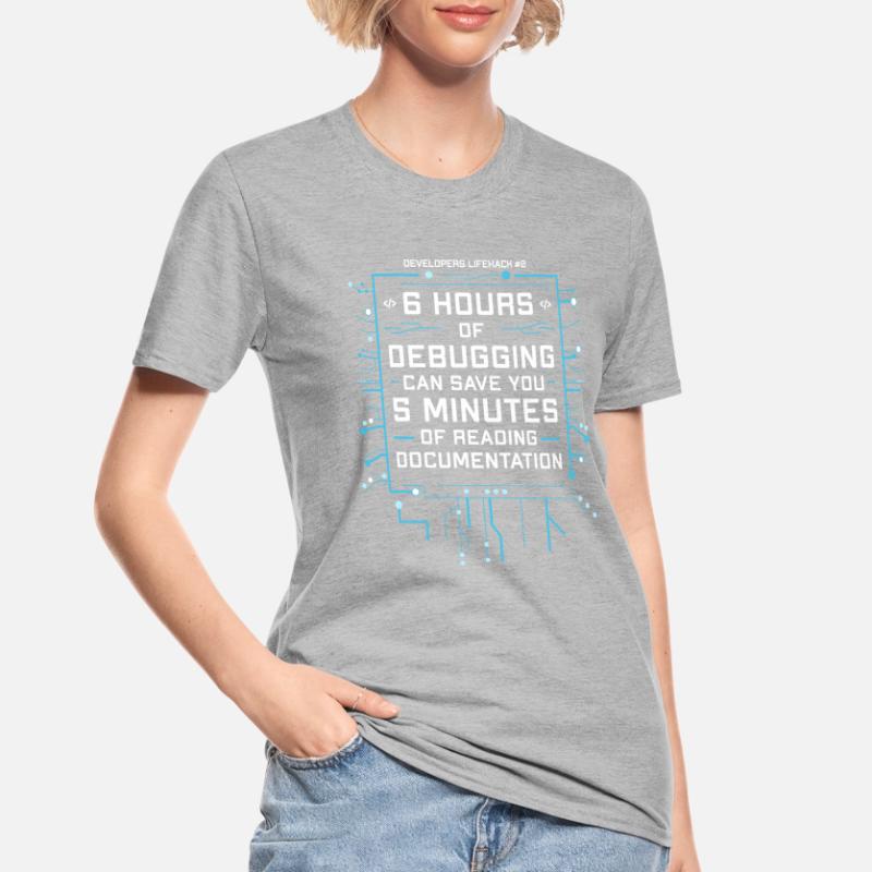 Programmierer Humor Coding Witze Entwickler Unisex Polycotton T-Shirt