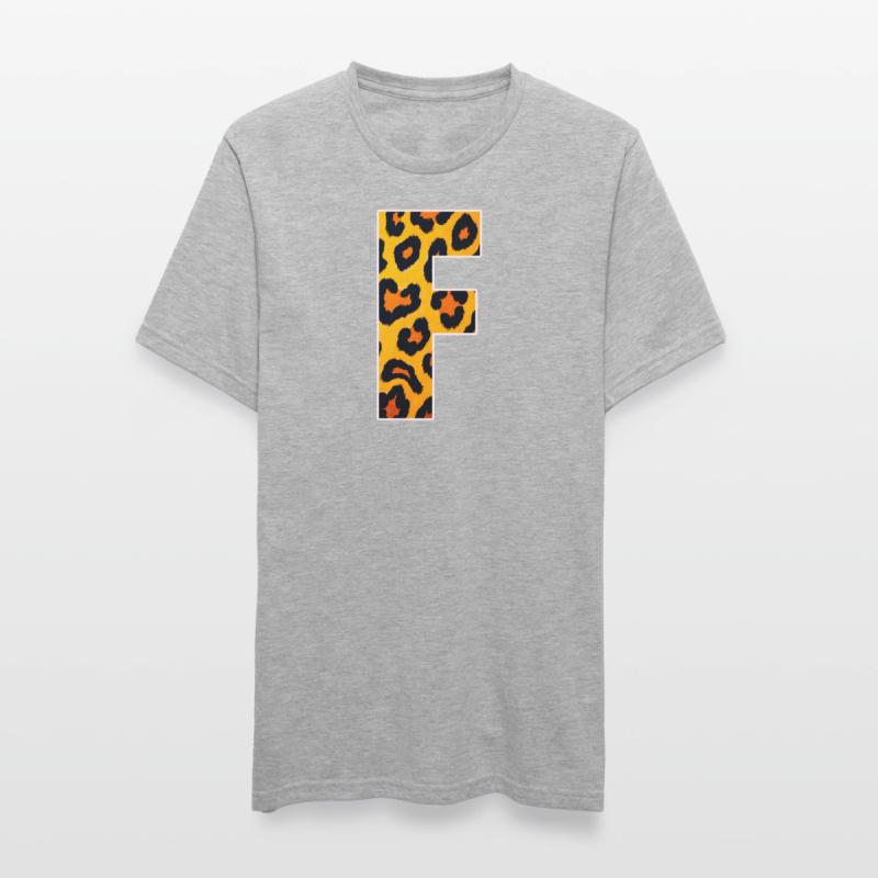 Leopard Effect Fire Orange Pattern Unisex Polycotton T-Shirt