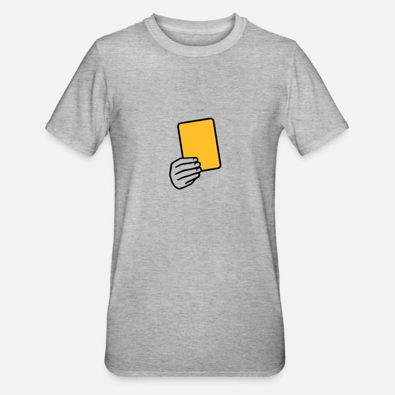 Referee - Unisex Polycotton T-Shirt - heather grey