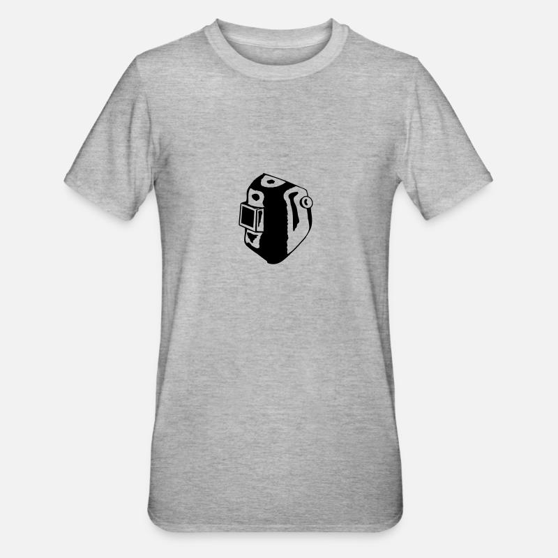 Welding Helmet - T-shirt polycoton Unisexe - gris chiné