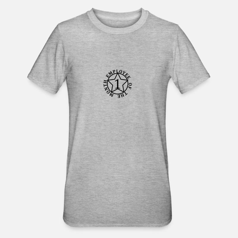 Employé du mois - T-shirt polycoton Unisexe - gris chiné