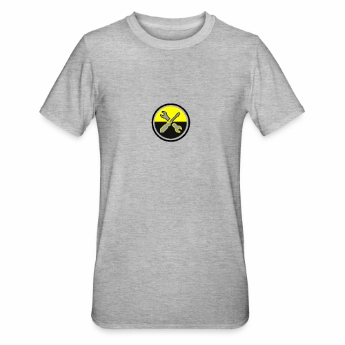 noir & jaune - T-shirt polycoton Unisexe