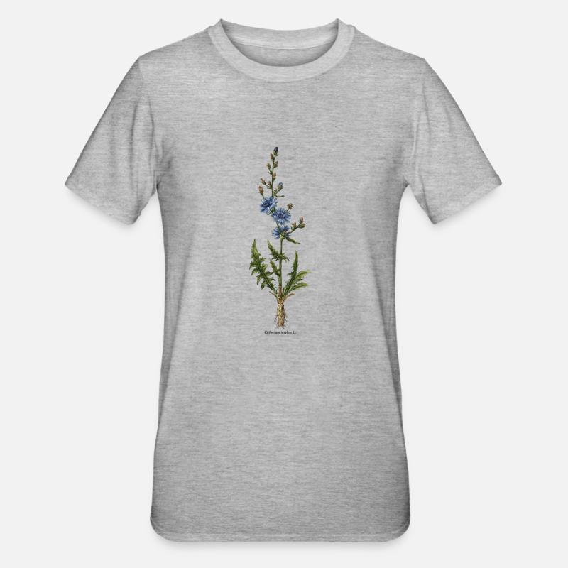 Chicorée - T-shirt polycoton Unisexe - gris chiné