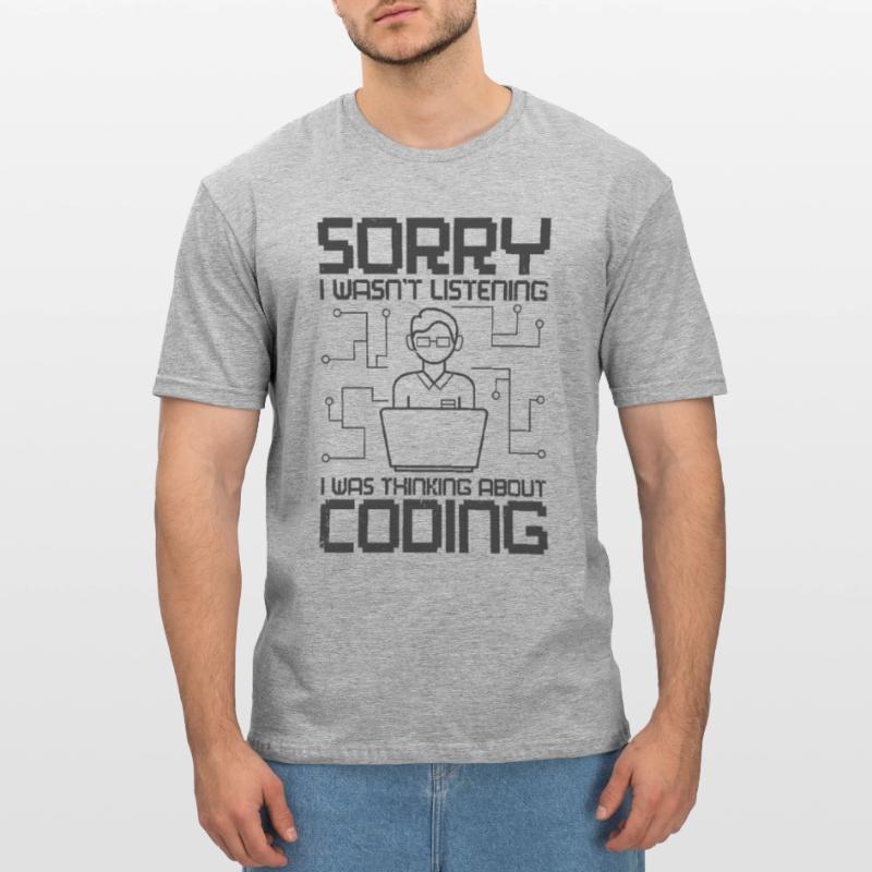 Programmierer Software Web Entwickler Coder Coding Unisex Polycotton T-Shirt