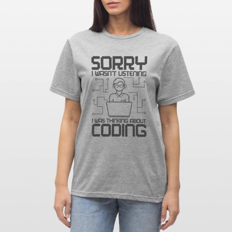 Programmer Coder Software Web Developer Coding Unisex Polycotton T-Shirt