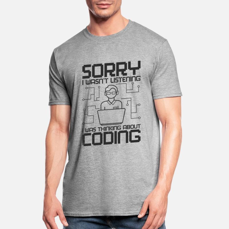 Programmierer Software Web Entwickler Coder Coding Unisex Polycotton T-Shirt