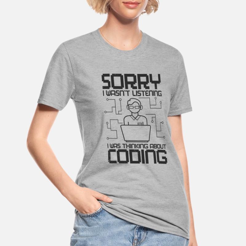 Programmer Coder Software Web Developer Coding Unisex Polycotton T-Shirt