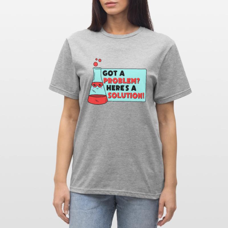Problem Solution Scientific Solving Science Unisex Polycotton T-Shirt