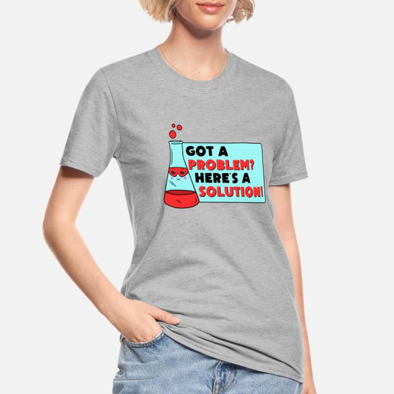 Problem Solution Scientific Solving Science Unisex Polycotton T-Shirt